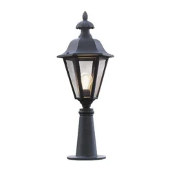 Konstsmide Pallas 478-750 Floor Lamp Head - Matt Black - Alton Garden Centre