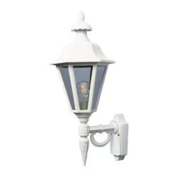 Konstsmide Pallas 481-250 Up Wall Light - Matt White - Alton Garden Centre