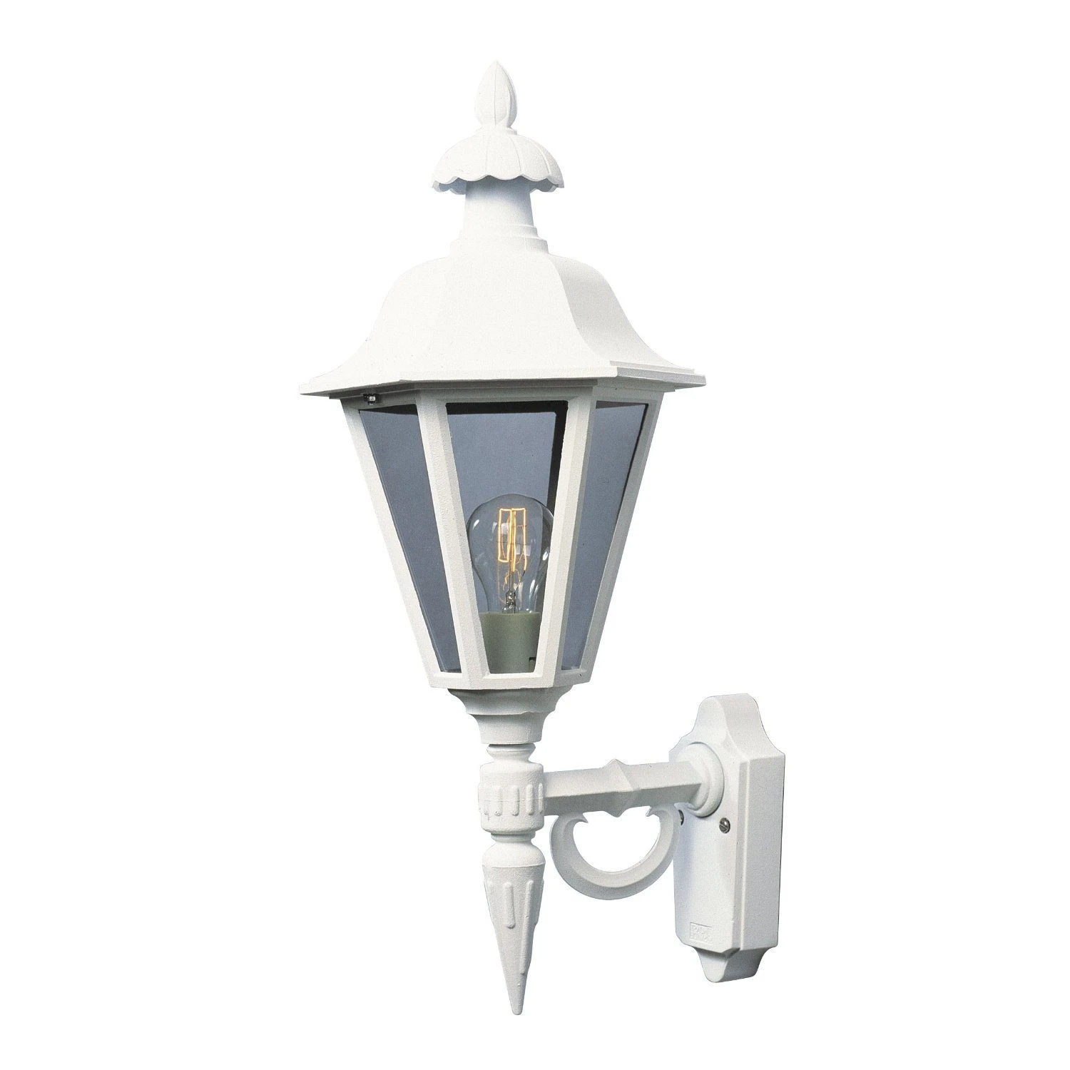Konstsmide Pallas 481-250 Up Wall Light - Matt White - Alton Garden Centre 1 Konstsmide Pallas 481-250 Up Wall Light - Matt White - Alton Garden Centre
