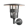 Konstsmide Freja 522-750 Wall Light - Matt Black - Alton Garden Centre