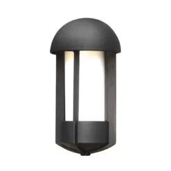 Konstsmide Tyr 510-752 Wall Light - Matt Black - Alton Garden Centre