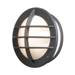 Konstsmide Oden 515-752 Wall Light - Matt Black - Alton Garden Centre