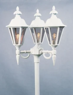 Konstsmide Pallas 528-250 Floor Lamp Head - Matt White - Alton Garden Centre