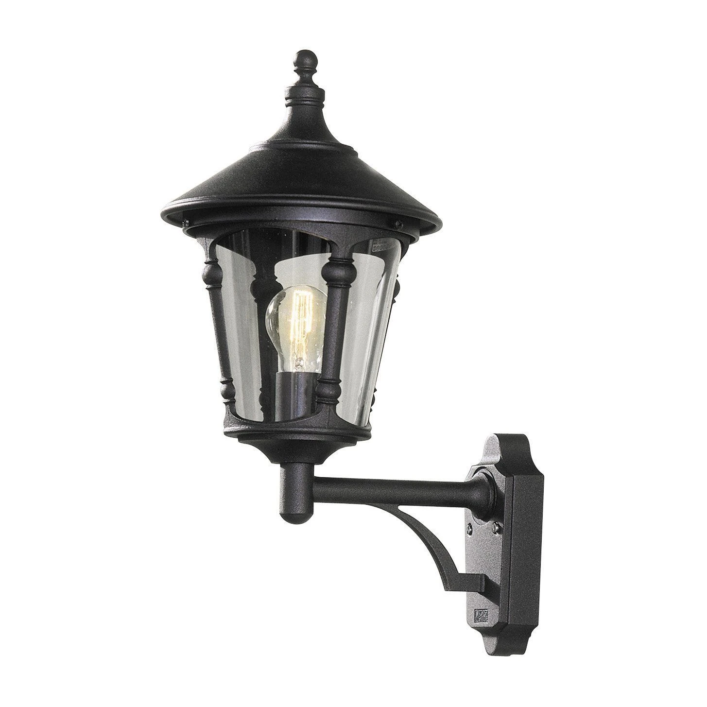 Konstsmide Virgo 571-750 Wall Light - Matt Black - Alton Garden Centre 1 Konstsmide Virgo 571-750 Wall Light - Matt Black - Alton Garden Centre