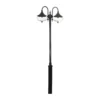 Konstsmide Libra 620-750 Floor Lamp Head - Matt Black - Alton Garden Centre