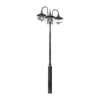 Konstsmide Libra 621-750 Floor Lamp Head - Matt Black - Alton Garden Centre