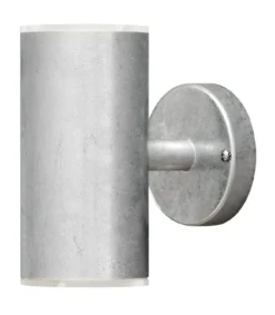 Konstsmide Ull 590-320 Wall Light - Galvanised - Alton Garden Centre