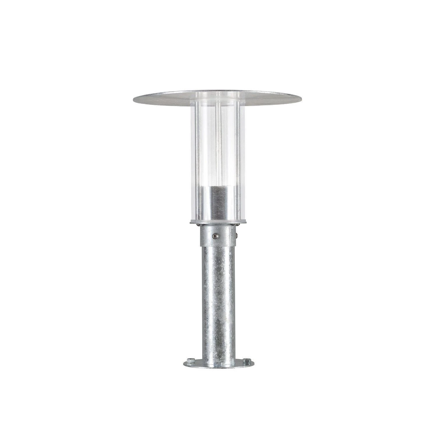 Konstsmide Mode 701-320 Post Light - Galvanised - Alton Garden Centre 1 Konstsmide Mode 701-320 Post Light - Galvanised - Alton Garden Centre