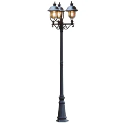 Konstsmide Parma 7243 Aluminium Garden Pathway Light - Matt Black - Alton Garden Centre