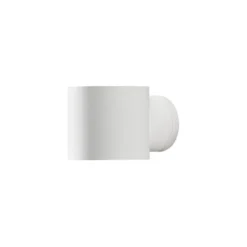 Konstsmide Modena 7342-250 Round Wall Light - Matt White - Alton Garden Centre
