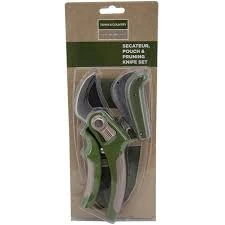 Town & Country: Secateurs, Pouch & Pruning Knife Set - Alton Garden Centre
