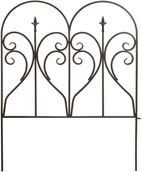 Panacea Scroll & Finial Border Edge - Black - Alton Garden Centre 1 Panacea Scroll & Finial Border Edge - Black - Alton Garden Centre