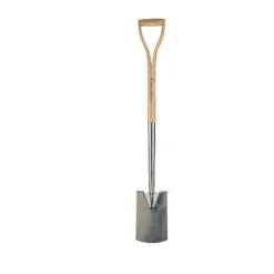 Kent & Stowe Stainless Steel Border Spade - Alton Garden Centre