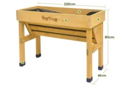 VegTrug: Wall Hugger Natural ~1.8m - Alton Garden Centre