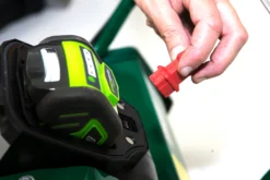 Allett Liberty 43 17" Battery Cylinder Lawnmower - Alton Garden Centre -Garden Strimmers Shop safetykeyliberty35. 1024x1024@2x