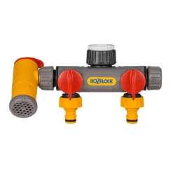 Hozelock Flowmax 3-Way Tap Connector - Alton Garden Centre