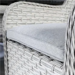 Supremo - Turin 4 Seat Round Dining Set - Alton Garden Centre -Garden Strimmers Shop turin 4 chair 1